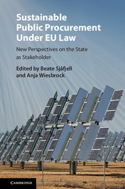 Sustainable Public Procurement under EU Law-cover